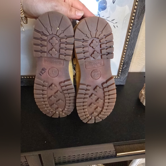 Timberland Women's Puffy Shearling Slip On Tie Up Half Calf Boots 8.5 - Picture 9 of 11